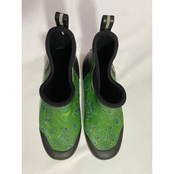 Pelagic Pursuit 6” Deckboot Men’s Size 13 Green Waterproof Performance Fishing - Picture 9 of 13